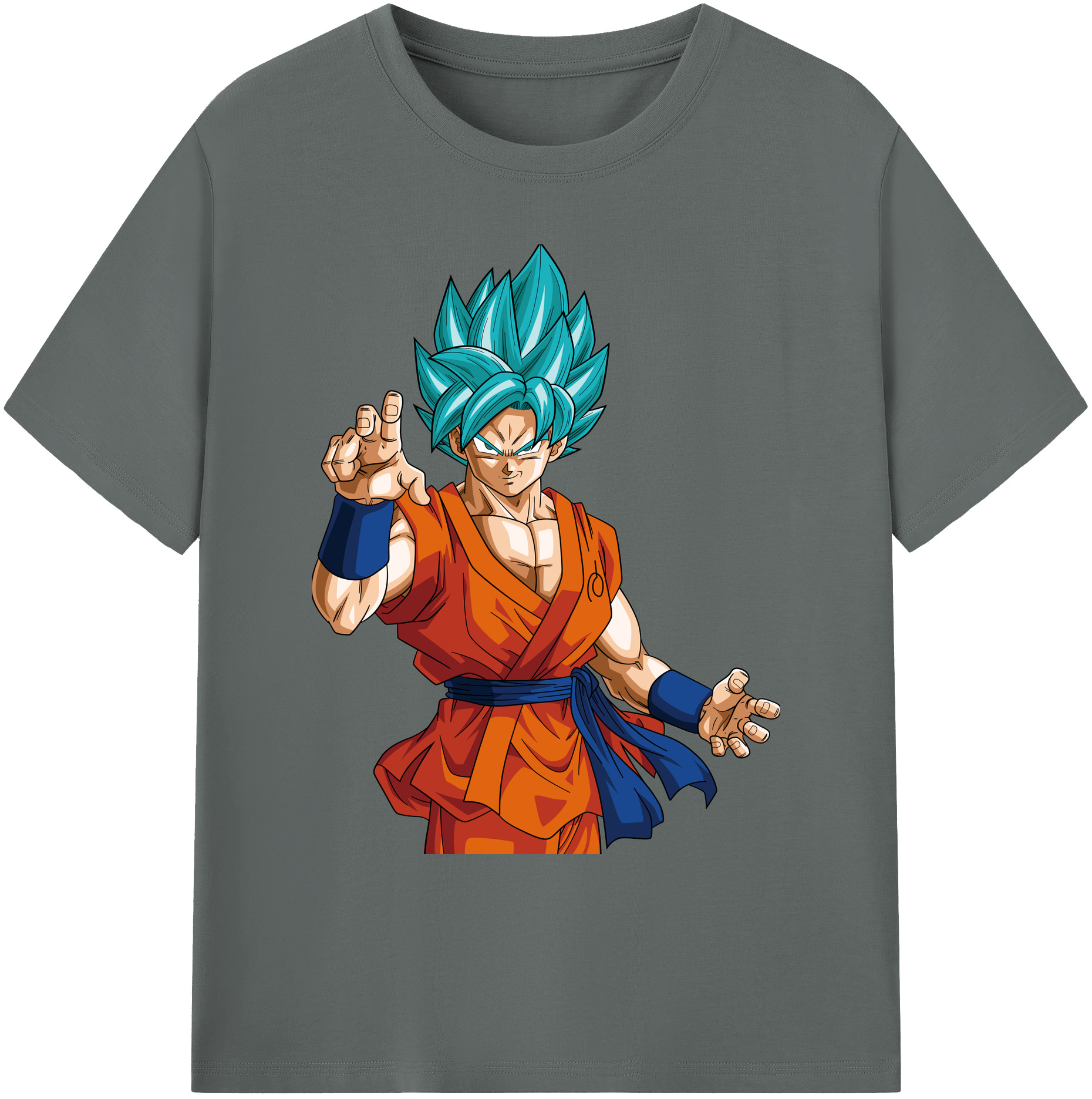（画像用） ドラゴンボール 孫悟空（そん ごくう）Son Goku カカロット DRAGON BALL Kakarotto 綿100％ メンズ半袖Tシャツ｜肌触りやわらか＆通気性